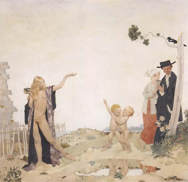 Sir William Orpen Sowing New Seed oil painting image